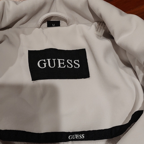 GUESS Women's Light Gray Trench Coat - Picture 2 of 7